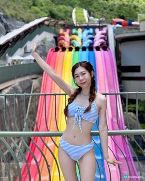 暑假玩盡海洋公園水上樂園😍