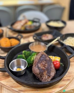 沙田鐵板大師抵食鋸扒！豬頸肉牛柳都正！