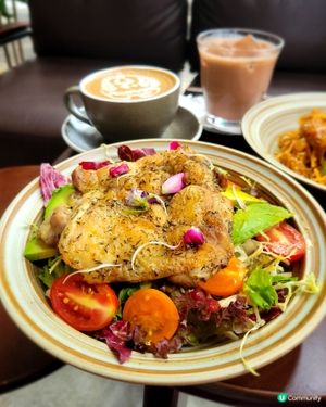  土瓜灣啟岸🌿！灰系咖啡店☕️，食得又睇得🤤！