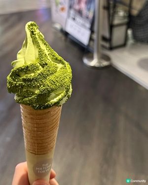 抹茶控注意！🍵🍦 超正軟雪糕！
