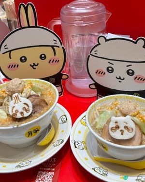朗豪坊Chiikawa拉麵店🍜！萌爆打卡位📸！