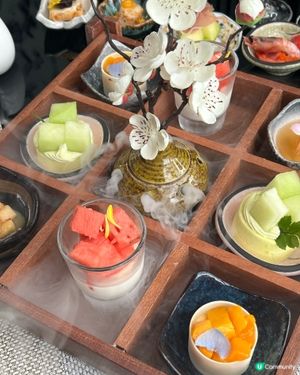 哈密瓜雪糕芭菲杯🍦！日本水果下午茶😋