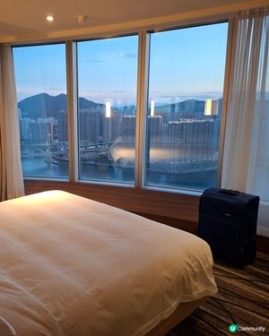 荃灣如心酒店Staycation🥰48樓海景房超正❤️