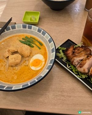 雞扒參參+生牛河！😋 下午茶推介！