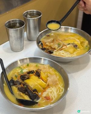 灣仔抵食大碗花膠雞米線🤤！平靚正！