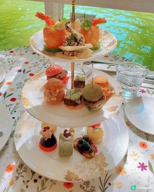 金鐘香港公園內Pondside Autumn Tea Set