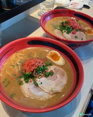 一風堂拉麵🍜！叉燒蛋麵超正🤤！