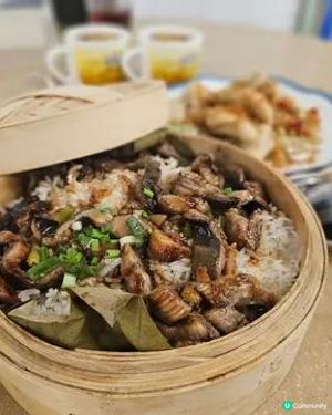街市熟食中心 必食籠仔蒸薑汁黃鱔飯