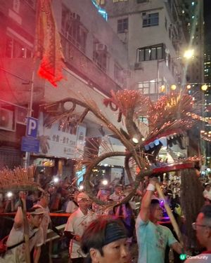 中秋追月舞火龍🔥 67公尺巨龍震撼🐉300人同時舞動表演