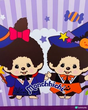時代廣場 Monchhichi 萬聖節期間限定店😚