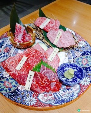 銀座炎藏燒肉🤤！和牛拼盤超滿足！🥩🔥