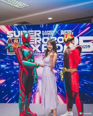 竟然可以同超人合照🤭🤭