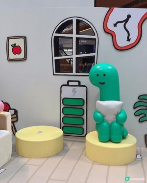 啟德Airside有巨型恐龍Joguman限定展覽主題，總共