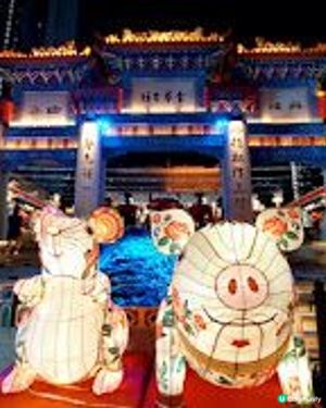 夜遊黃大仙祠