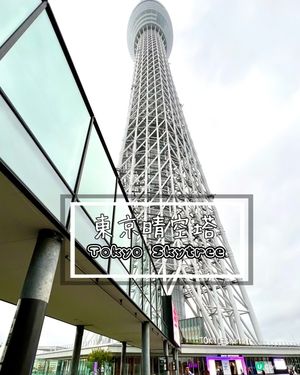 『日本』東京晴空塔｜不只欣賞壯觀景色。由上到下食買玩