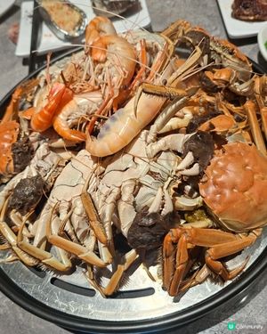 舟市水產等150分鐘🦀 爆膏大閘蟹任食🤤