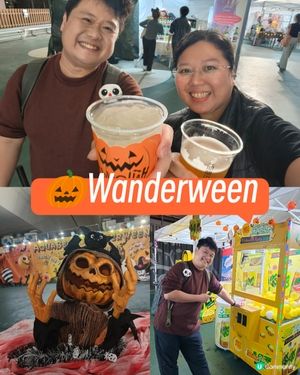 觀塘海濱萬聖節的搞怪氛圍