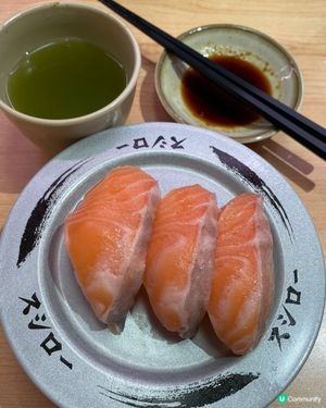 Sushiro $17/3件三文魚壽司