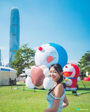 🌟【宏利全力支持:維港海上大巡遊!20米高巨型充氣雕塑】🎠​