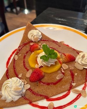 有鹹有甜 三角形crepe