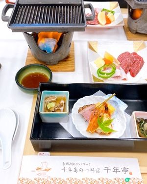 鳥取三朝溫泉♨️！鳥取和牛燒&湖景露天風呂🤤！1泊2食！