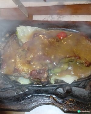 花園餐廳鐵板晚餐性價比高和惹味