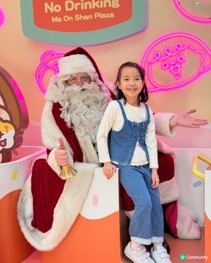 聖誕一定要同聖誕老人影相