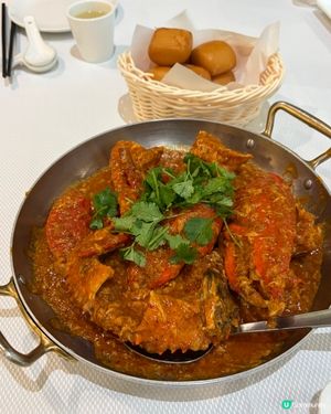 新加坡辣椒蟹🦀！珍寶海鮮真係正！😋