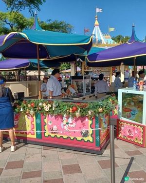 迪士尼聖誕巿集廣場美食