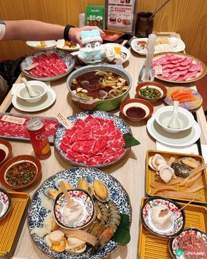 牛気地中海暖鍋🔥！和牛海鮮任你食😋！