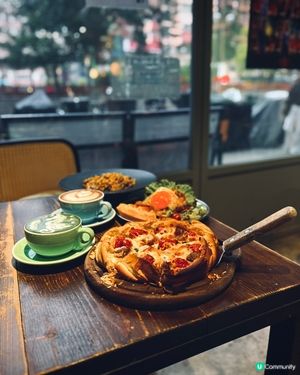 新蒲崗港式懷舊cafe！必試酥皮薄餅🍕😋