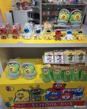 Line friends x 芝麻街