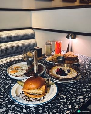 蘇豪復古型格音樂主題美式酒吧🪩 份量驚人Brunch