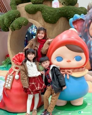 今個聖誕同PUCKY玩轉德福廣場😍