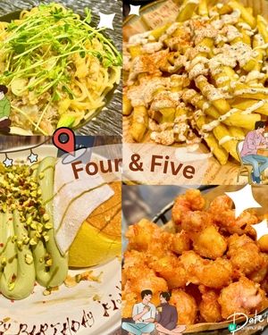 「港女打卡cafe✨💕- FOUR  & FIVE」
