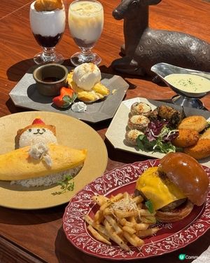 聖誕躺平小熊蛋包飯❤️可愛又好食😋🍳