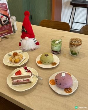 小清新麵包店 聖誕限定甜品必試！🎄🍰 😋