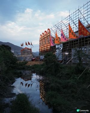 元朗建醮450年！竹棚工藝巔峰🤩