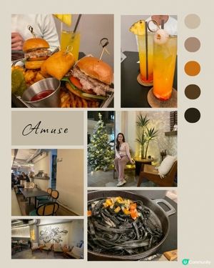 半夜都搵到格調餐廳🥹🍝🍔 好幸福💖