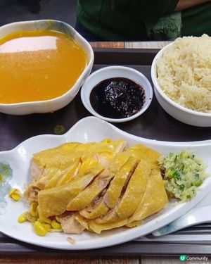 瓊媽媽🤤海南雞飯超正！😋 雞油飯必食！