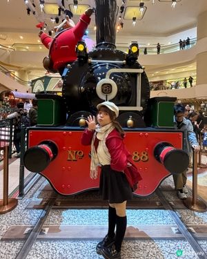 金鐘太古廣場聖誕車站開動！🎄✨