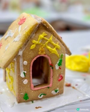 聖誕親子曲奇屋DIY 🍪🏠😋