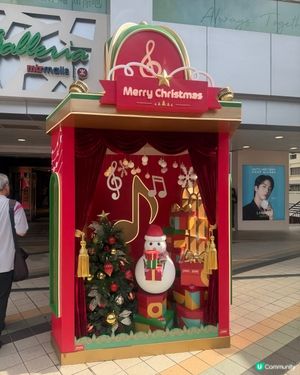 只是過來一下看看聖誕有什麼裝飾