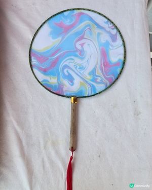 創意無限：非遺水拓絲巾、團扇畫的魅力❤️