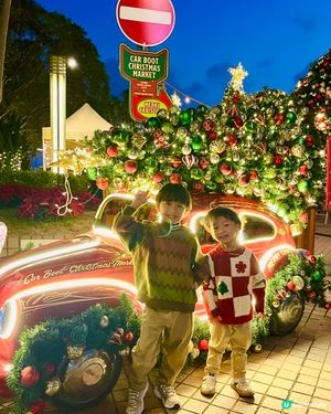聖誕節2025‼️ 中港城車尾箱聖誕市集✨配閃亮維港景