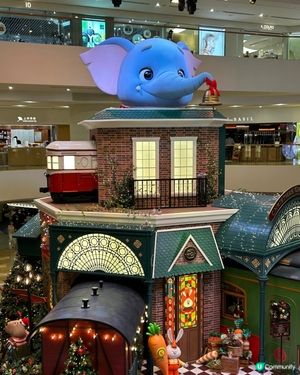 太古廣場聖誕遊！囡囡勁開心🥳🎄