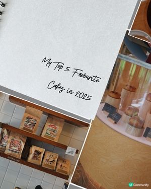 2025年5間最喜愛的cafe ☕️