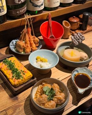 銅鑼灣大阪正宗炸串😋🥢必點明太子芝士壽喜燒💝