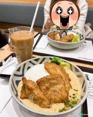 白咖喱香茅豬扒飯必食😋