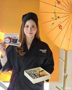 學整壽司畢業喇！🍣🥢